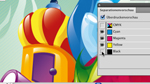Separationenvorschau in Illustrator CS4