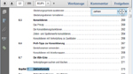 Die einfache Suche in Acrobat X