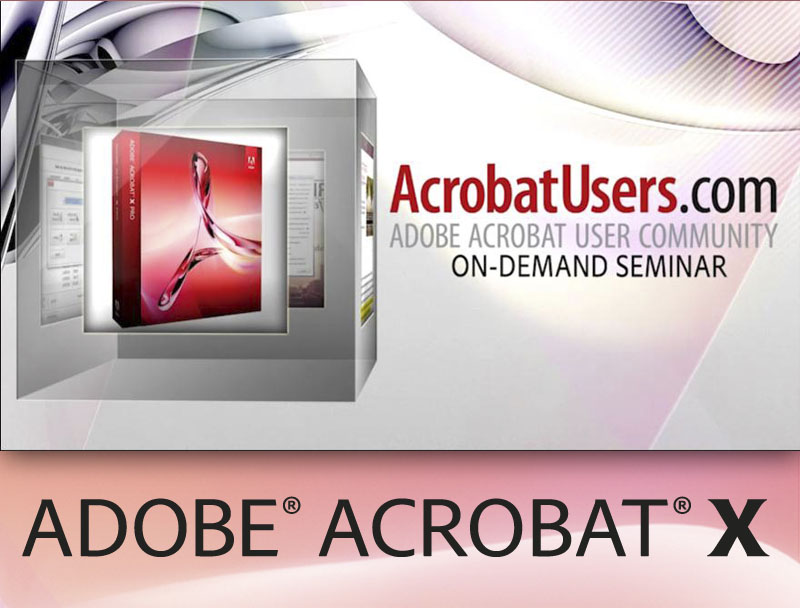 Ensuring your PDF is Accessible in Acrobat X