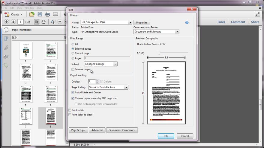 Printing: Selecting a Paper Source