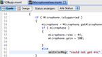 Microphone in Flash Builder 4.5