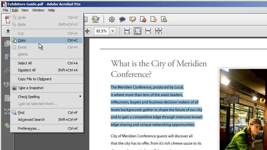 Quick Tip: How to cut and paste text from a PDF file