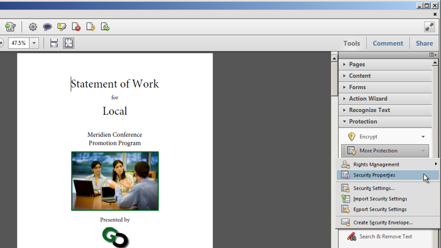 Quick Tip: How to print protect a PDF file