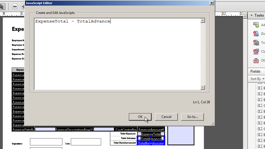 Quick Tip: Using subtraction in a form field