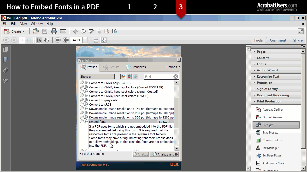 Quick Tip: How to Embed Fonts in a PDF