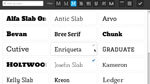 Using Typekit web fonts in Adobe Muse