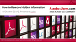 How to Remove Hidden Information