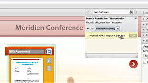 Working in PDF Portfolios