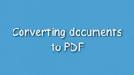 4. Converting and using PDF documents 4. Converting and using PDF documents
