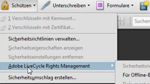 Rechteverwaltung in Acrobat 