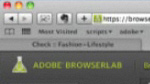 BrowserLab Live Online Service CS5 - Prévisualiser ses conceptions web BrowserLab Live Online Service CS5 - Prévisualiser ses conceptions web