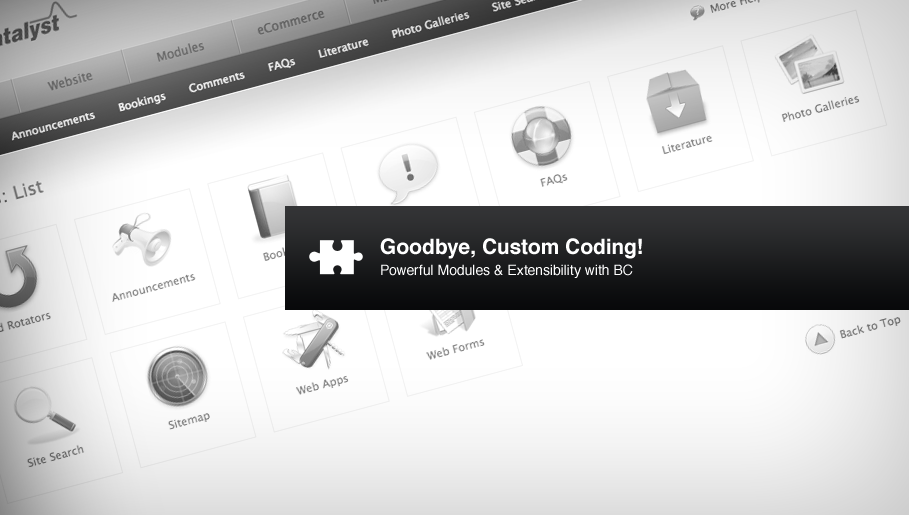 Goodbye, Custom Coding! Goodbye, Custom Coding!