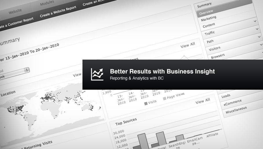 Better Results with Business Insight Better Results with Business Insight