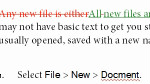Track Text Edits