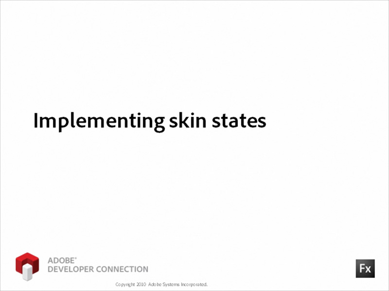 Implementing Skin States