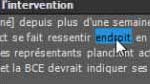 La transcription dans Premiere Pro CS4