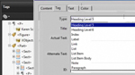 Acrobat: Changing Tag Type with Tag Panel