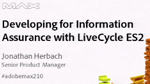 Developing for Information Assurance with LiveCycle ES