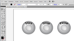 3D-Beispiel – Schaltknopf in Illustrator CS5