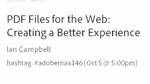 PDF Files via the Web: Creating a Better Experience