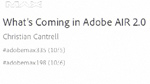 What's Coming in Adobe AIR 2 What's Coming in Adobe AIR 2