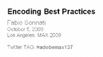 Encoding Best Practices for H.264 Video Using Flash