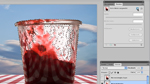 Maskierung der Transparenz in Photoshop CS5
