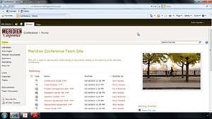 Using SharePoint with Acrobat X