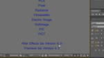Entfernte Formate in After Effects CS5