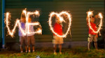 Creating Cards with Recorded Light-Painting Images