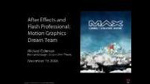 The Motion Graphics Dream Team: After Effects & Flash CS4