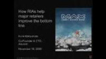 How RIAs Help Major Retailers Improve the Bottom Line