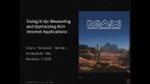 Sizing It Up: Measuring and Optimizing Rich Internet Apps Sizing It Up: Measuring and Optimizing Rich Internet Apps
