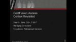 ColdFusion Access Control Revisited by Dean H. Saxe