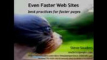 Even Faster Web Sites by Steve Souders
