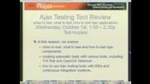 Ajax Testing Tool Review by Ted Husted