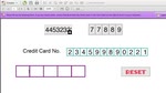 How do I space out numbers in a field?