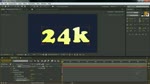 Ray-traced 3D, extruded text, and shapes