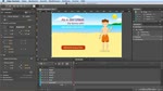 Erstellen einer einfachen Animation in Edge Animate