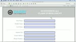 Make a form for collecting student information