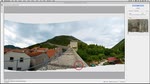 Repairing Panoramic Images with the Adaptive Wide Angle Command
