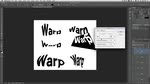 Warped Text