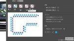 パターンブラシのコーナータイル