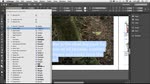 InDesign CC: Erweitertes Schriften-Menü