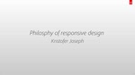 Philosophy Behind Responsive Web Design