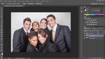 Sustitución de caras en un retrato de grupo - Photoshop