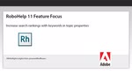 RoboHelp Search: Increase ranking with keywords in topic properties