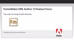 FrameMaker XML Author 12: Merging and Splitting Elements