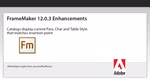 FrameMaker 12.0.3 Catalogs display styles from insertion point