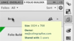 Sharing Folios Sharing Folios